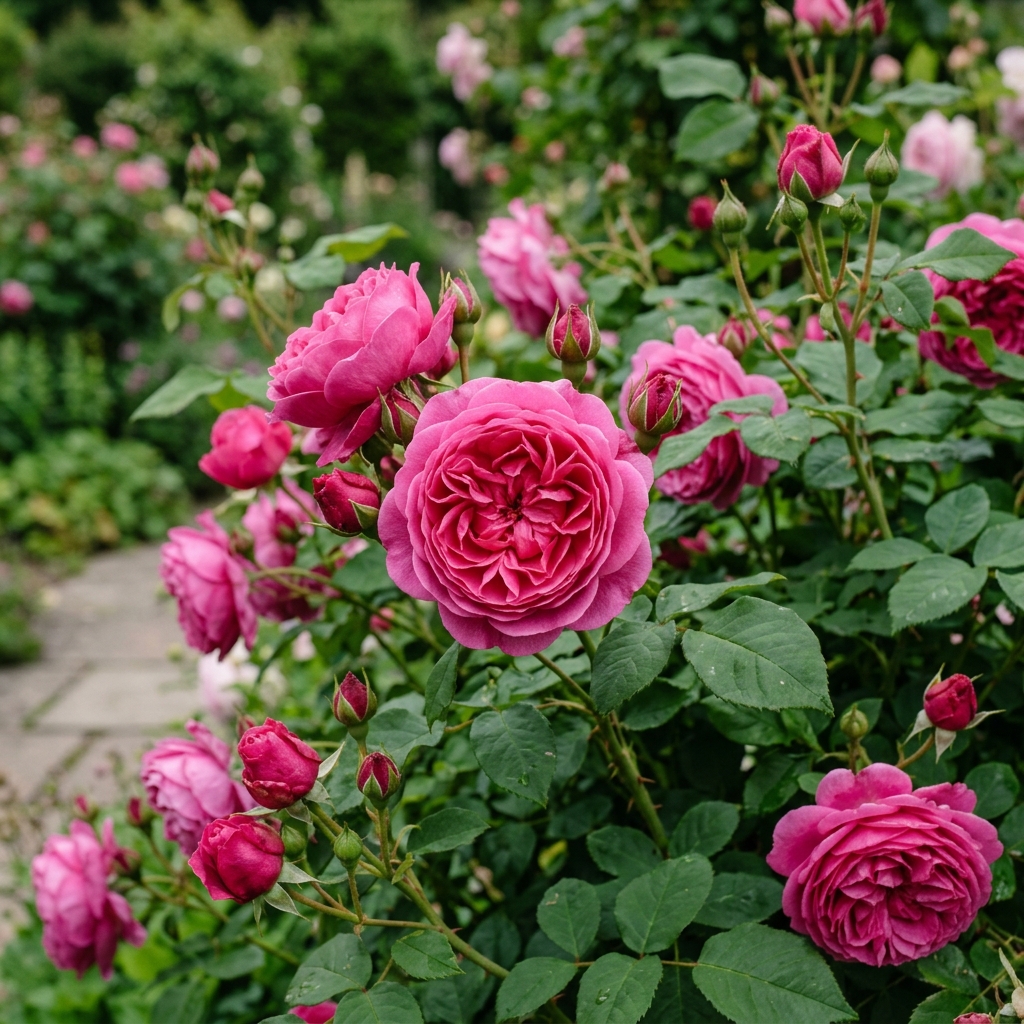 Monaco Private Villa Rose Garden